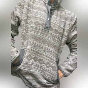 Chubbies snap fleece‎ pullover men’s size medium